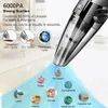 120W Handheld Car Vacuum Cleaner Wireless Wet and Dry Mini 6000pa Rechargeable Super Suction Portable for Car vacuum cleaner