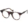 Optical Glasses Frame Brand Men Women Retro Round Eyeglasses Frames Vintage Plank Spectacle Frame Hight Qualitly Myopia Eyewear with Case