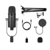 Microphone à condensateur professionnel avec support USB Microfone pour PC ordinateur portable KTV enregistrement Radio jeu Streaming Mic