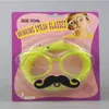 Disposable Dinnerware 1PCS DIY Creative Straws Funny Mustache Beard Glasses Baby Birthday/Wedding Party Decoration Drinking Kids Toys