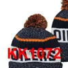 2021 Oilers Hockey Beanie North American Team Side Patch Winter Wool Sport Knit Hat Skull Caps A0