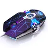 ألعاب لوحة مفاتيح Mouse Mouse Mechanical الشعور RGB LED LED Backlit Gamer Boardoards USB السلكية