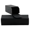 2021 100 pcs/lot-boîte d'emballage en papier noir boîte d'échantillon de parfum d'huile essentielle boîte d'emballage cosmétique-multi tailles disponibles