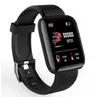Smart Wristband Armband Bra kvalitet 116Plus Fitness Watch Armband med Hearrate Blodtryckspårning 116 Plus Reloj SmartWatch