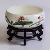 Haczyki Rails Vintage Home Decor Ceramiczne wazony stoją zabytkowy tradycyjny chiński niebieski i biały porcelanowy uchwyt wazonu