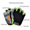 Radfahren Handschuhe Road Bick Handschuhe Anti-Slip Camping Wandern Handschuhe Gym Fitness Sport Moutain Fahrrad Handschuh Halb Finger Männer h1022