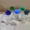 design 14mm ash catcher mix color 45 angle for bong water pipe Hookahs