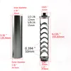 0,4 pollici 10 mm Originale 6 "Filtro del carburante a spirale 1/2-28 5/8-24 7075 Alluminio per Napa 4003 Wix 24003 Solvent Trap