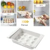 Organisation de stockage de cuisine Boîte de réfrigérateur Organisateur de réfrigérateur Conteneur Oeuf Fruit