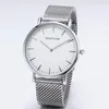 Armbandsur Geekthink Ultra Thin Top Quartz Watch Men Casual Japan Quartzwatch rostfritt stål nätband klocka hodinky male9693093