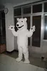 Halloween isbjörn maskot kostym toppkvalitet djur tema karaktär karneval unisex vuxna outfit jul födelsedag fest klänning