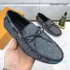 2021 Chaussures de mots de créateurs pour hommes classiques Italie Luxurys Business Robe Mandin à carreau à carreaux Print Mans décontracté