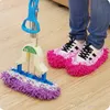 Pé Meias Criativo Preguiçoso Sapatos Mopping Microfibra Mop Chão Limpeza Mófeito Pisos de Limpeza de Limpeza de Limpeza Cleaner St478