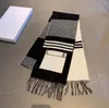 Brand men's and women's cashmere scarf winter warm designer scarf wool rabbit cashmere women's luxury headscarf cas298y