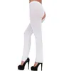 Calcinha feminina Mulheres Sexy Skinny Glospy Calça calça calças brilhantes e sem gripes transparentes veja através de linger272j