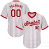 Custom Baseball Jersey B92 City Seattle Texas Men Kvinnor Ungdom Storlek S-3XL Jerseys