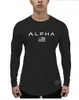 Moda palestra fitness maglietta da uomo casual manica lunga maglietta maschile stampa tee top autunno corsa sport allenamento abbigliamento marca abbigliamento4530019