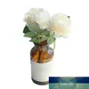 1 PZ Fiori artificiali Bouquet da sposa Decorazione Rosa Seta Fiori Boho Decorazioni Decorazione Home Decor Artigianato Dono regalo