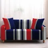 Chair Covers Line Striped Printed Stretch Sofa Cover Spandex Elastic Couch Sectional Slipcovers Armchairs For Living Room