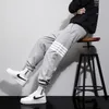 Herrbyxor herr 2022 Autumn Sweatpants last Baggy herrkläder Techwear Harajuku Joggers Korean Fashion Casual Beam Foot Trousers