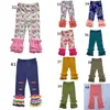 40 kleuren legging voor babymeisjes Strakke Thanksgiving Halloween Kerst Effen bedrukte ruche broek Streep lange warme broek8877513