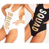 Panna młoda Swiast Swimwear Lato One Piece Kostium Kąpielowy Plus Rozmiar Kostium Kostium Dla Kobiet Seksowny Body Monokini Wysokie cięcie Niski Back