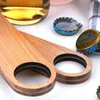 Big Wood Handle Bartender Bottle Opener Wine Beer Soda Glass Cap Bottle Opener Kitchen Bar tools Factory RRA11582