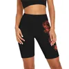 Solida Kvinnor Sommar Cykling Bike Shorts Sträcka Grundläggande Kort Svart Kvinna Pantaloner Sweatpants Strike Bodycon Streetwear G1946 210719