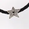 Andy Jewel Pandora Jewelry Authentic 925 Sterling Silver Beads Sparkling Asymmetric Star Charms Passar European Pandora Style Armband Halsband 790016C01