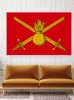 Ground Forces Flag Russian Army 90 x 150 cm 3 * 5ft aangepaste banner metalen gaten inkommen binnen en buiten kunnen worden aangepast