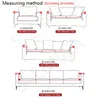 protezione per divano spessa Fodere stampate solide jacquard per copridivano da soggiorno fodera angolare forma L 211012