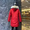 Ms.style Canada Winter TOP Women Homme Jassen Chaquetas Parka Верхняя одежда Большой натуральный волчий мех с капюшоном Fourrure Manteau Пуховик Пальто H