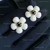 Alta Qualidade Charme Vintage Carta Brinco Flower Ear Studs Designer Brincos Mulheres Jóias Roupas Decoração Acessórios Presente