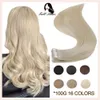 Full Shine In 100% Remy Human Hair Invisible Straight Double Sided Blonde Comfortable Silky Natural Tape ins For Women