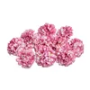 Artificial Flowers Christmas party Fashion Wedding Silk Artificial Hydrangea Home Ornament Decoration for monther day gift RRD7328