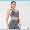Outfits Exercise Athletic Outdoor Apparel Outdoorsseamless Active Wear Woman Tracksuits Yoga Fitness Suit Running Sports BraYog4949380