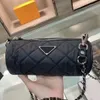 Designer Bags High Quality PU Leather Ladies Handbag Fashion Chain Diamond Drum Bag Shoulder Messenger Bag wallet purse