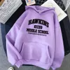 Wiosna Zima Ciepła Polar Wysokiej Jakości Władza Bluza z kapturem Bluza Moda Fitness Hip Hop Streetwear Hoodie Kobiety 210728