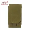 Stuff Sacks Tactical Bag Molle Pouch Outdoor Cell Phone Pocket Hunting Belt Case Portable Hiking Waist HOOK & LOOP319S