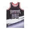 Movie Basketball Treadwell High School #25 Penny Hardaway Jersey Men Hiphop for Sport Fans Team Color Black Bortable Pure Cotton Uniform Top On Sale