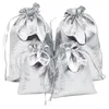 Packaging Display Jewelry Bags 7x9cm 9x12cm 11x16cm 13x18cm 15 * 20cm 17 * 23cm Custodia regalo per favori di nozze