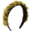 flowers hairpins pearl crystal headband hair jewelry