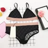 Letras de bordado Lencería transpirable Moda Bikini Mujer Jacquard Sujetador Set Sexy Underwear Lover Regalos de cumpleaños