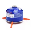 Support de réservoir de gaz en plein air Camping réchaud bouteille étagère pliant trépied bidon support randonnée pique-nique outils Portable Orange