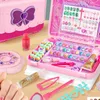 280pcs Dreamy Nail Art Sets Nail Art Toys Girls Gifts Pretend Play Safe No Toxic For 4 5 6 7 8 Years Old Girl56859775717584