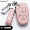 Leather Car Key Case Covers 107 206 207 208 306 307 301 308S 407 2008 3008 4008 5008 RCZ For C1 C2 C3 C4 C5