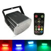 Высокая Qualtiy Laser Lighting Strone Light Light Sound Control Stage Lights 48LEDS RGB DJ Disco Club Лампы Свадебная вечеринка Эффектные лампы