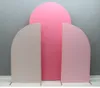 Arch Covers Backdrops Background Pink Blue White Birthday Party Decoration Banner set