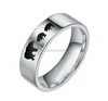 Matka córka Mama Bear Ring Band Palca ze stali nierdzewnej Pierścienie Cub Cub For Women Fashion Biżuter