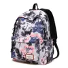 Mulheres Mochila Diária para Escolar Adolescente Meninas Flores Impressão de Viagens Mochilas Casuais Mochila Floral Mochila Escola Mochilas X0529